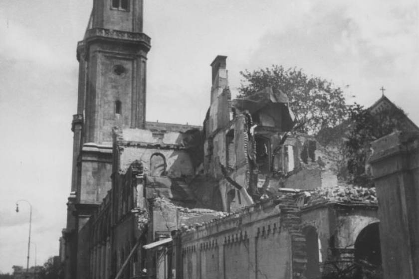 Stadtarchiv Ludwigstraße 1944