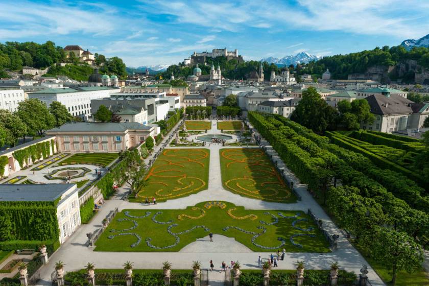 Salzburg Schlossgarten Mirabell