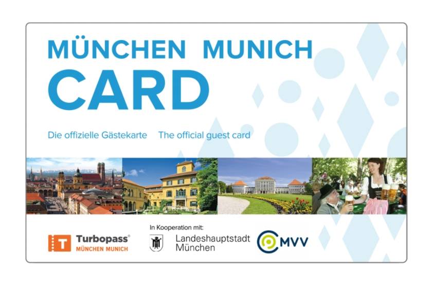 München Card 3000 2000 mit Rand