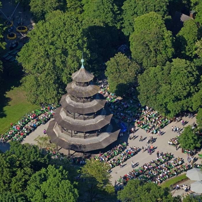 Chinesischer Turm Einfach Munchen