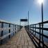 Walkway at Lake Chiemsee in Bavaria.