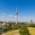 Panoramaansicht vom Olympiapark in München