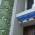 Nahaufnahme von Jugendstilelementen an einem Hauseingang in M&uuml;nchen-Schwabing.