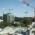 Cranes, site huts, gravel pits and buildings covered in scaffolding in Munich&rsquo;s Kreativquartier.