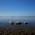Little rocks in Lake Chiemsee in Bavaria.