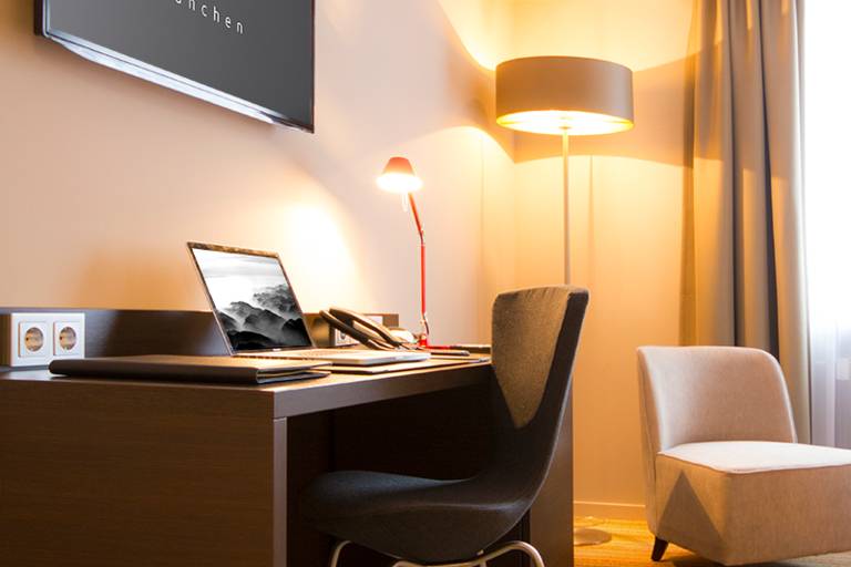 Einzel Deluxe Doppelbett (Innenhof)