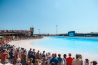 The opening of O2 Surftown MUC in Hallbergmoos at Munich Airport.