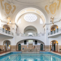 The interior of the M&uuml;llersches Volksbad in Munich