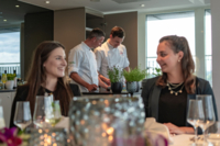 Ein Live Cooking Event im Restaurant und Hotel Vier Jahreszeiten in Starnberg.