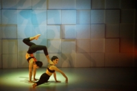 Artists Diego Salles and Majo Cazares in GOP variety theatre in Munich