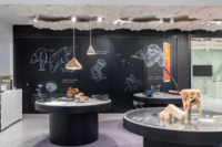Verschiedene Exponate im BIOTOPIA Naturkundemuseum in M&uuml;nchen.
