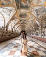 Philipp Heer und Virginia Duran im Antiquarium Residenz in M&uuml;nchen.