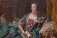 Das Gem&auml;lde "Mademe de Pompadour" in der Alten Pinakothek in M&uuml;nchen
