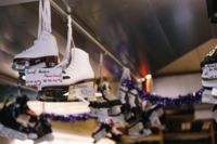 Hanging skates in Munich.