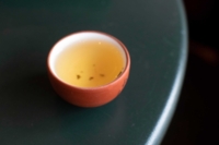 A tea at Tushita Teehaus in Munich.
