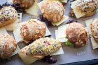 Belegte Semmeln des K&auml;fer Catering.