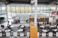 Foyer des Fachkongresses DGGG in M&uuml;nchen.