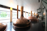 Kessel in der Bierbrauerei von Spaten.
