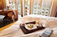 Ein Zimmer des Beyond Hotels in M&uuml;nchen am Marienplatz.