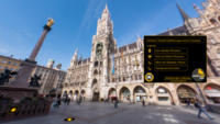 Navigationsmen&uuml; der virtuellen Stadtf&uuml;hrung von schwarzgold.info.