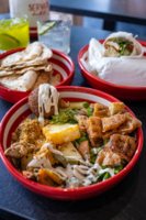 Ein Gericht im Lokal 'Servus Habibi' in M&uuml;nchen.