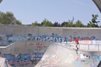 Skateboarder in Munich.