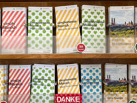 Brosch&uuml;ren in der Tourist Information in M&uuml;nchen.