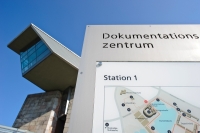 Il Centro di Documentazione NS di Norimberga dall'esterno.