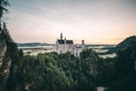 Schloss Neuschwanstein im Umland von München.
