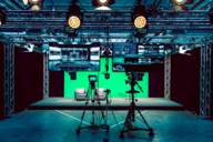 TV Studio der K.I.T. Group in München.