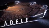 Ein Modell der Konzertarena an der Messe München für die Tour von Adele 2024