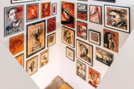 Ausstellungsstücke im Museum of Urban and Contemporary Art (MUCA) in München.