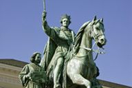 Cavaliere statua di re Ludwig I.