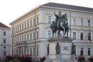 Das Reiterdenkmal für König Ludwig I. in München