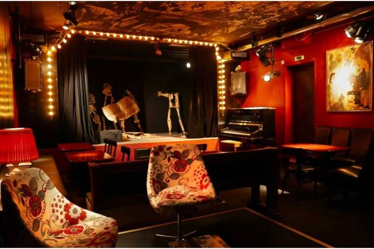 Die Bühne im Rationaltheater München.