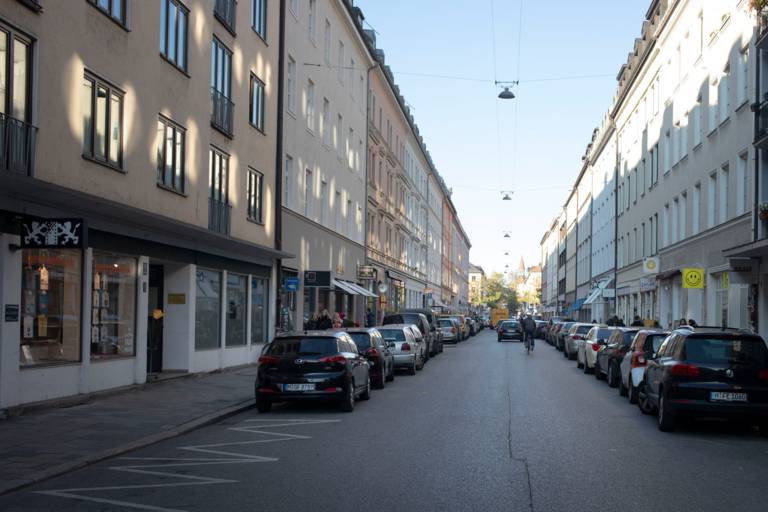 Die Reichenbachstraße in München