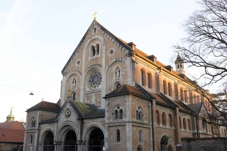 St Anton's Church in the Isarvorstadt district