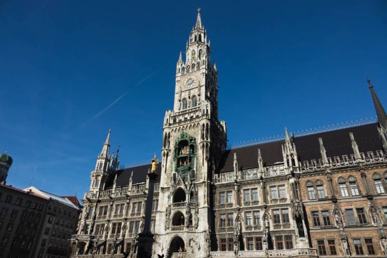 Neues Rathaus in München.