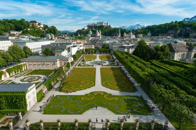 Schlossgarten Mirabell in Salzburg