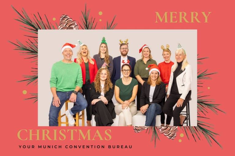 Team photo of the Munich Convention Bureau.
