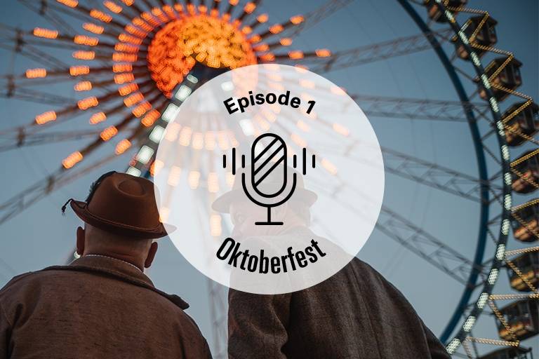 Teaser image for the 10th episode of the new podcast “simply Munich”