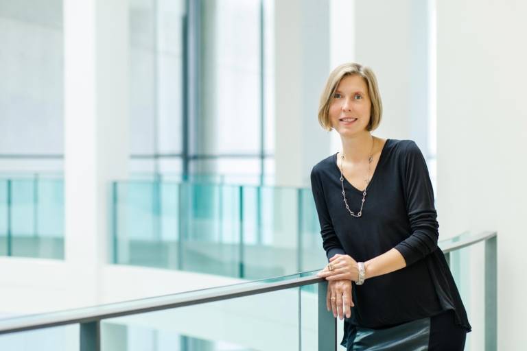 Photo of Angelika Nollert director of the Neue Sammlung in der Pinakothek der Moderne.