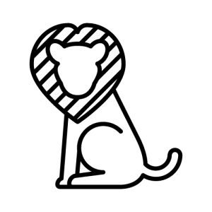 L&ouml;we schwarz