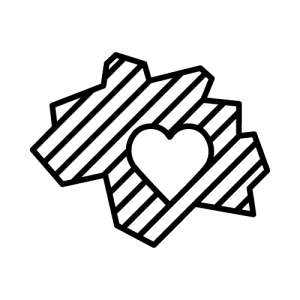 Viertelliebe schwarz