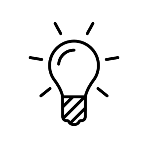 Gl&uuml;hbirne schwarz